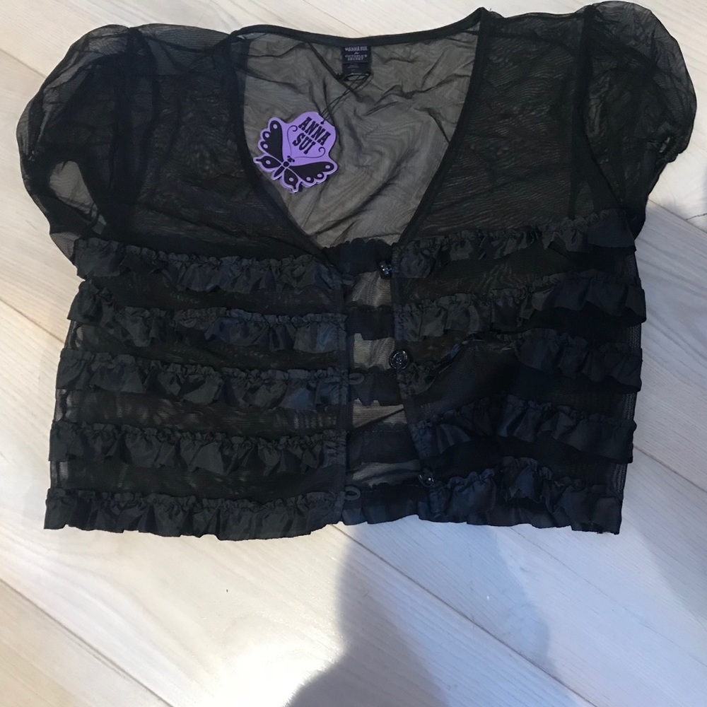 VINTAGE! Anna Sui x Victoria’s Secret sheer bolero
